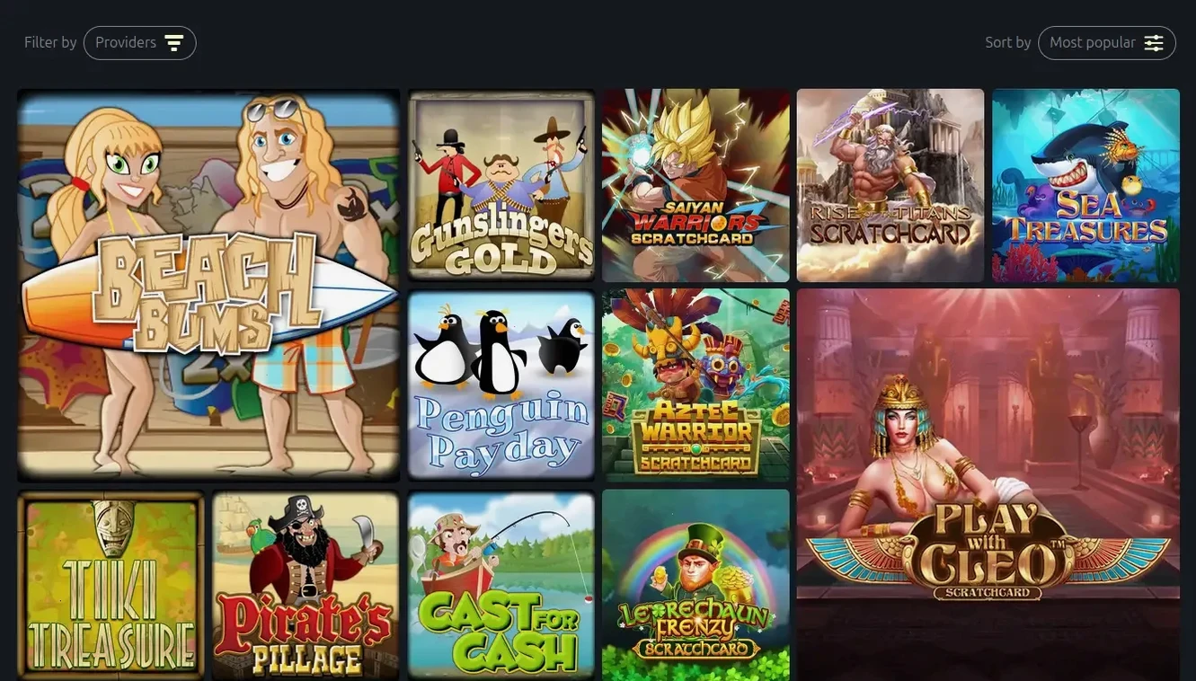 Mr West Casino Plattform Übersicht